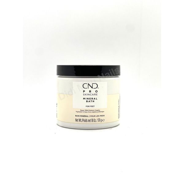 CND PRO SKINCARE MINERAL BATH (FOR FEET) 18 FL OZ