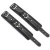 EXREIZST Silver one bar with Black Two Straps kit