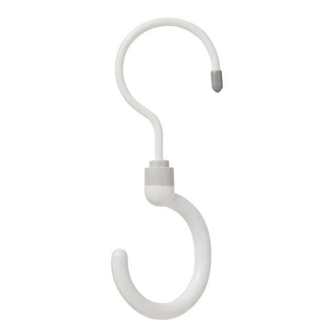 Sekisui Resin Hook, White, 5.9 inches (15 cm) F-15