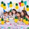 KESOTE 12 Packs Pineapple Honeycomb Hanging Decor 8'' Pineapple Tissue Paper for Hawaiian Party Decoration Tropical Themed Luau Party Summer Party
