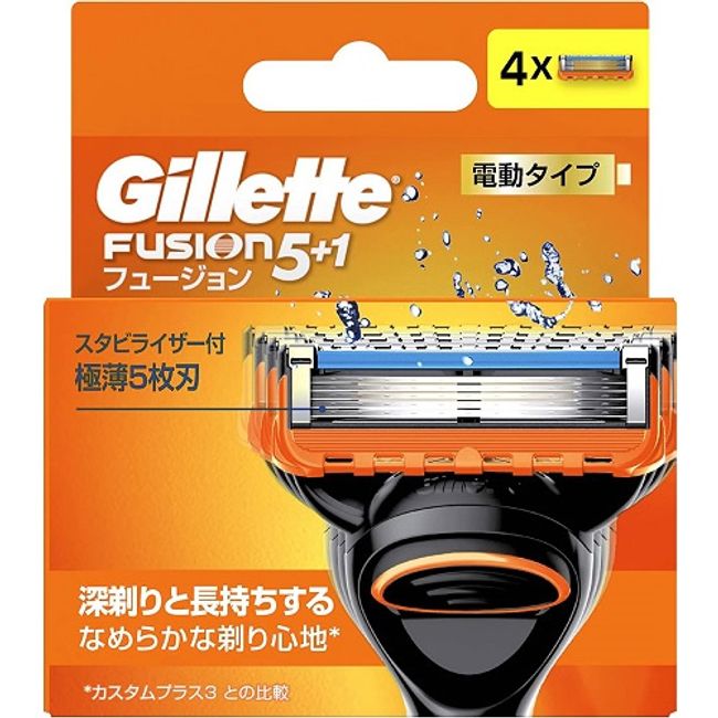 Gillette Fusion Power Replacement Blade [4 pieces] (P&amp;G)