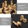 uxcell 100pcs M3 Thread Insert Brass Heat Set Insert M3x4mm OD 5mm New Ring Insert Nuts 3D Printed Brass Nuts Female Thread Insert Nuts