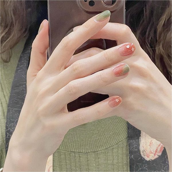 Nail Tips, 24 Pieces, 3D Nails, Popular, Spring and Summer, Nail Tips, Nail False Nails, Cute Nail Tips, Graduation Ceremonies, Weddings, Parties
