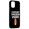 Support iPhone 15 Sunscreen Users Sunscreen SPF UV Wide Spectrum Smartphone Case