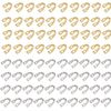 200pcs Easy Spin Nickel Gold Brass Clevises,Wire Stirrup Clevises, DIY Spinner