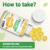 Creatine Monohydrate Gummies - 1500mg Creatine Supplement for Maximum Strength