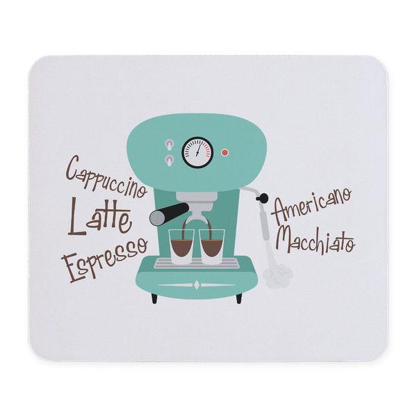 CafePress Coffee Machine Mousepad Non-Slip Rubber Gaming Mousepad