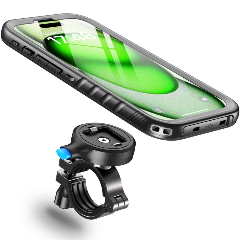 Yoke 30 Motorcycle Yoke Nut Cap Mount Waterproof case for iPhone 13 (sku 58584)