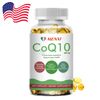CoQ10 Capsules | Heart Function Support & Antioxidant Cellular Energy Boost US