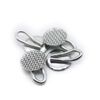 Dental Orthodontic Braces Bondable Lingual Buttons With Traction Hooks,10pcs/Pack, Mesh Base (5 Packs)