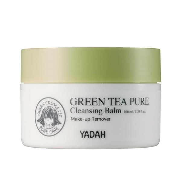 YADAH. Green Tea Pure Cleansing Balm 100 ml. Balsamo detergente arricchito con tè verde, che rimuove efficacemente trucco e impurità, lasciando la pelle morbida e fresca. Ideale per tutti i tipi di