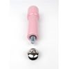 Plastic portafilter Handle, M10 + Chrome Plug, Pink
