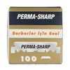MELARQT Perma-scharfe Klingen, 100 Stück, einschneidig