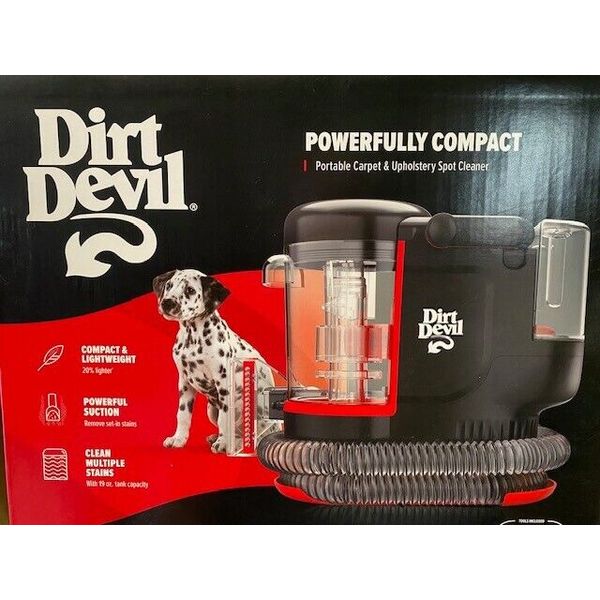Dirt Devil Portable Carpet & Upholstery Spot Cleaner, FD13010 (NEW)