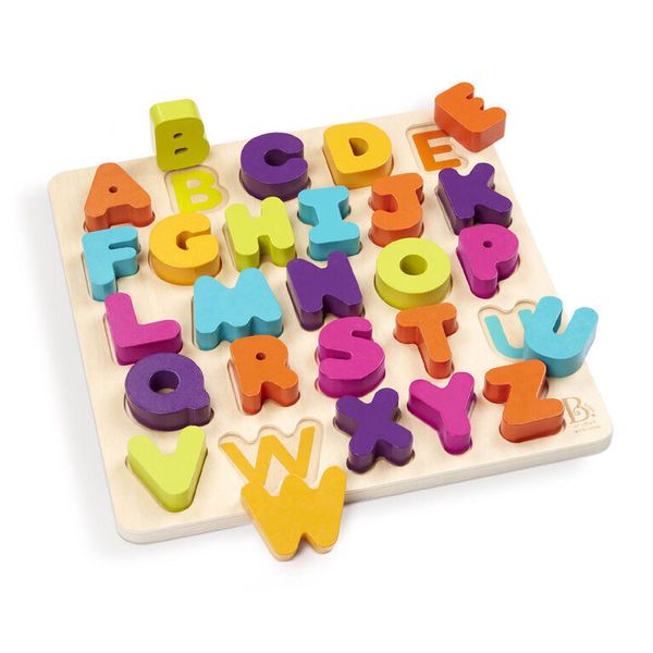 B. Toys B. toys, Alpha-B.-tical, Wooden Alphabet Puzzle