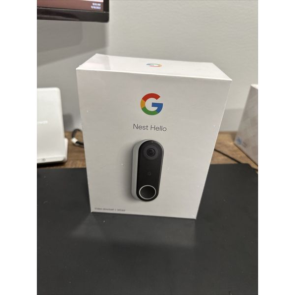 Google Nest Doorbell (Wired) Smart Wi-Fi Video Doorbell Home Security Camera-NEW