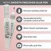 NUVO Smooth Precision Glue Pen - 10ml Capacity (Pack of 4)