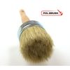 Natural Bristle Round Paint Brush - 1 pc, size fi60 mm