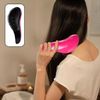 2 Pieces Plastic Comb, Portable Comb, Curly Comb, S-Shaped Comb, Durable Comb, Massage Brush.