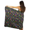 Funky Skull Sarong Hawaiian Multi, Black, One Size