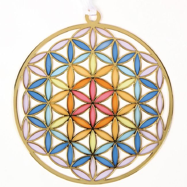 Flower of Life "sutendo Glass Style