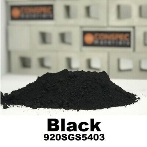 BLACK Concrete Color Pigment 1-LB Dye Colorant Cement Mortar #920SGS5403