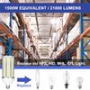 150W LED Corn Bulb, E26/E39 Mogul Base LED Corn Lamp, 21000LM Super Bright LE...
