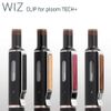 Deff WIZ CLIP for Ploom TECH+ Stainless Steel Material Roll Resistant (Natural Wood, Walnut)