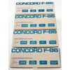 Concord Model F-86 Cassette Tape Recorder Voice