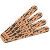 Tons of Guns Pattern Double-Sided Nail File Emery Board Set 4 Pack