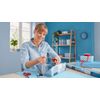 tesa 2 x 57858 Hand Dispenser Mini Clear (2 Pieces), Blue-red