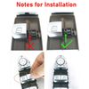 AUTOLUXE Replacement Chrome Window Switch Button Cover for Mercedes Models W205 W213 W253 C E GLC Class (Front Left Passenger)