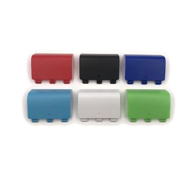 Colorful Battery Back Cover for Xbox Series S X Controller Battery Door Lid Pack Shell Replacement (Red)