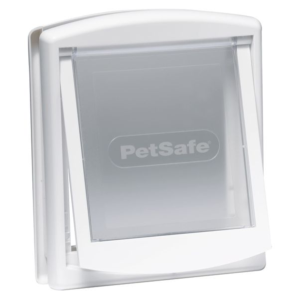 PetSafe Staywell, Convenient, Original 2 Way Pet Door, Fast Installation, Easy fitting, 2 Way Locking, Cat Flap for All Pets – Small - White