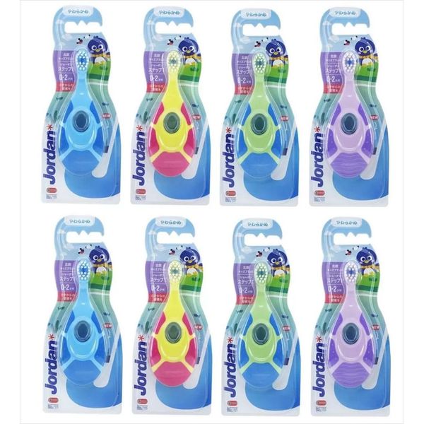 Jordan Step1 8 Toothbrush for 0-2 Years Old