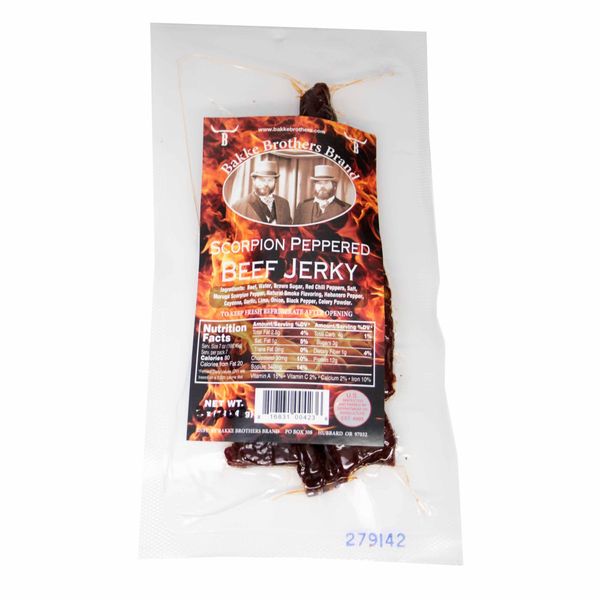 Trinidad Scorpion Peppered Beef Jerky 3.2 oz