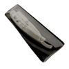 Classic Samurai CS-102 Stainless Steel Professional Barber Straight Edge Razor with 15 Astra Double Edge Razor Blades (Silver + 15 Astra Blades)