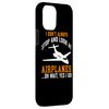iPhone 15 Pro Max Airplane Pilot Flying Airport Glider Landplane Case