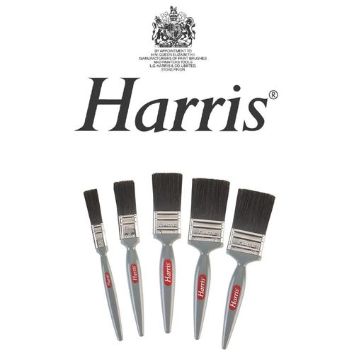 Harris Paint Brush Set 5 Piece Gloss Decorating Brushes