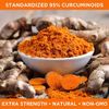 Turmeric Curcumin & Glucosamine 2000mg with Ginger, BioPerine, 240 Ct, Tumeric