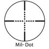 BARSKA 3-12x40 AO Airgun, Black Matte, Mil-Dot