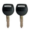 Knapheide 2 Count Replacement Keys for Std Service Body Latches, Key Code 0005, Black, Push Button Actuator, Manual Operation