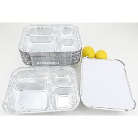 Handi-foil® Cook-n-Carry® Square Cake Pans & Lids - 6 Pack