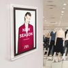 A2 LED Illuminated Crystal Frame Poster Display Premium Restaurant Menu Board