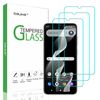 beukei (3 Pack) Designed for Cricket Debut S3 Screen Protector Tempered Glass, 9H Hardness