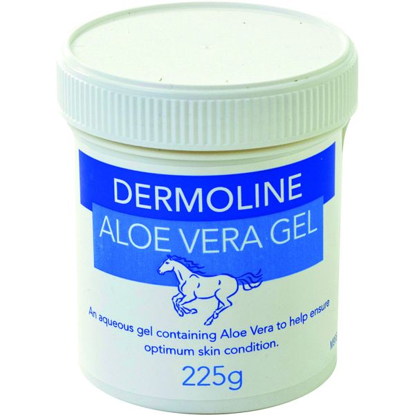 Dermoline Aloe Vera Gel, White, 225g