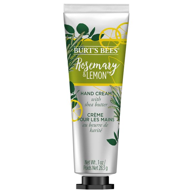 Burts Bees Rosemary & Lemon Hand Cream with Shea Butter, 1 Oz (Package May Vary)