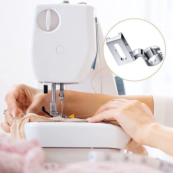 SZXMDKH Quilting Ruler Foot Presser Free Motion Darning Foot Quilting Embroidery Fits All Low Shank Sewing Metal Ruler Foot Free Motion Quilting Singer Brother Juki Machine (High Shank Open Toe)