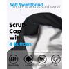 Women's Satin Lined Scrub Hats - Adjustable Bouffant Surgery Cap for Nurses & Doctors