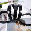 20Pieces 1 Inch Wide Hard Plastic,Headband Plain craft Headband Plastic Hairband for DIY Hair accessories Women Girl Black